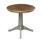 International Concepts Round 30 in Rd Top Pedestal Table, Dining Height, Hickory/Stone, 30 W, 30 L, 29.9 in H, Wood K41-30RT-27B - alternate 2
